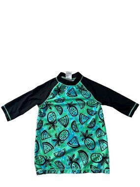H&M Kids Boy's Rashguard Swim Top Sz 8-10